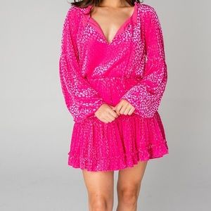 Buddy Love ZoZo Mini Dress in Berries